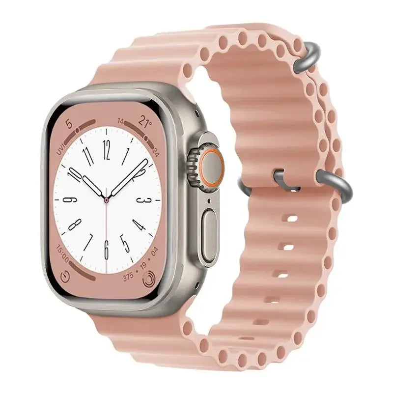 Ocean Straps for Apple Watch Band 44mm 40mm 45mm 49mm 41mm 42mm 38mm 46mm bracelet correa iWatch series 7 6 3 se 8 Ultra 2 9 10