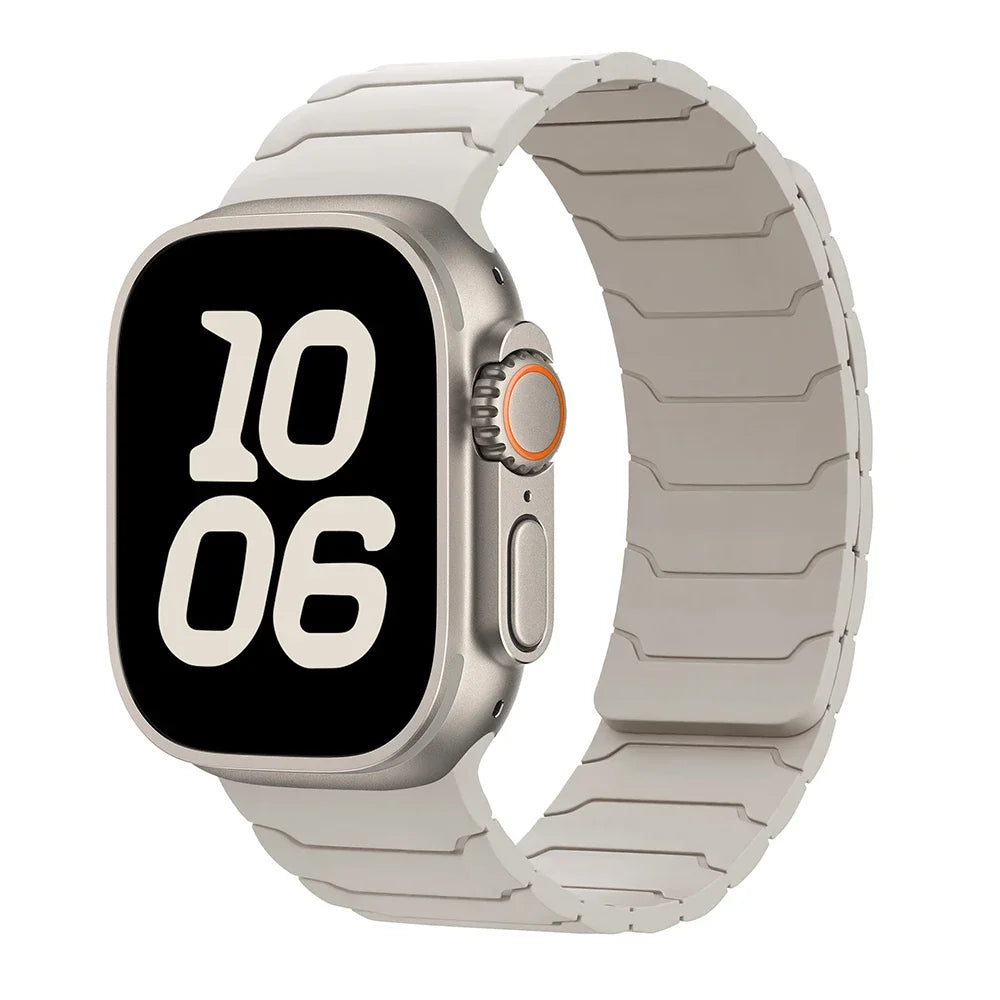 Magnetic Strap For Apple Watch Bands 46mm 42mm 49mm 45mm 44mm 41 Silicone Sport Bracelet iWatch Series ultra3 11 10 9 8 7 6 5 SE