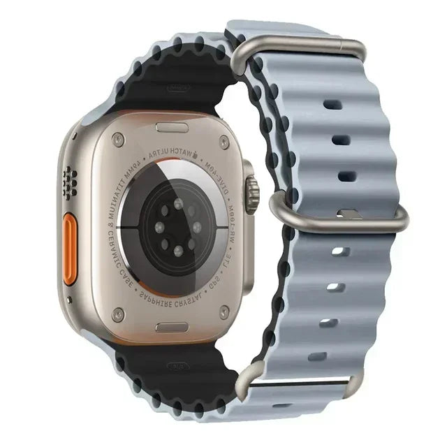 Ocean Straps for Apple Watch Band 44mm 40mm 45mm 49mm 41mm 42mm 38mm 46mm bracelet correa iWatch series 7 6 3 se 8 Ultra 2 9 10