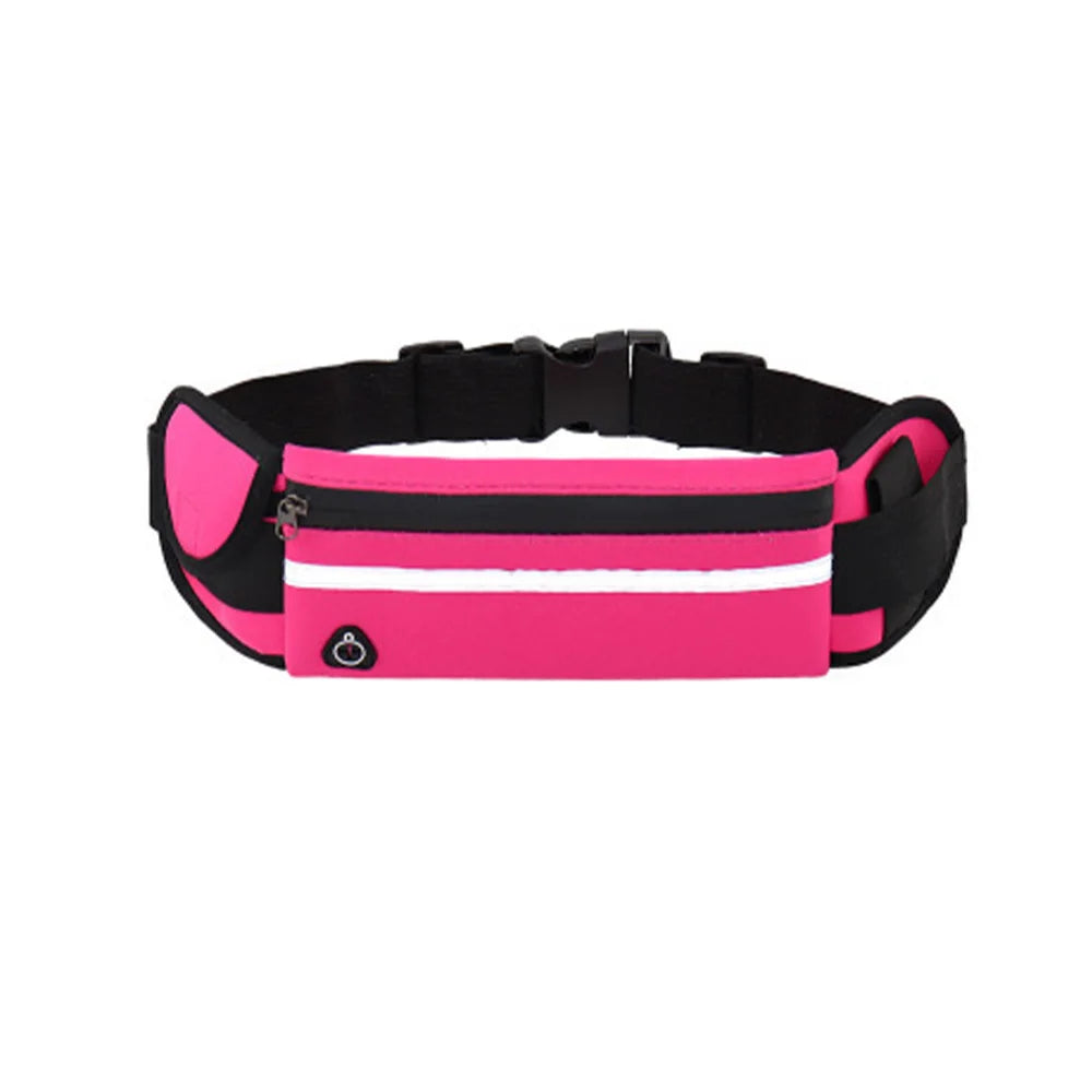 HOMEFISH New Waterproof Sports Waist Bag, Dedicated Close-Fitting Waist Pack for Running and Cycling, Multifunctional Portable
