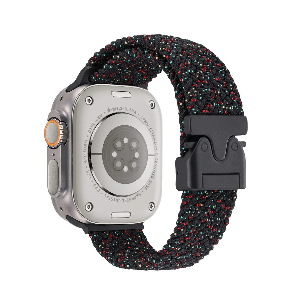 Braided Strap For Apple Watch Band 44mm 40mm 45mm 49mm 41mm 46mm 42mm Bracelet iWatch Series Ultra2 10 9 SE 8 7 65 Magnetic Band