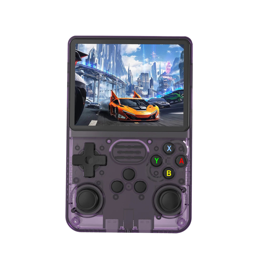 R36S Portable Handheld Game Console 3.5 Inch IPS Screen 640x480 Resolution 64GB Built-in Memory Classic Games Preloaded