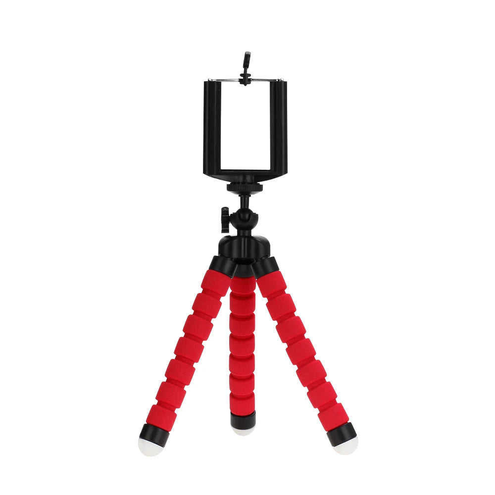 Mini Universal Photography Octopus Tripod Monopod Phone Mini Camera Phone Webcam Holder Clip Smartphone Monopod Tripe Stand