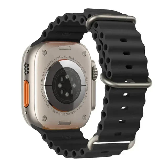Ocean Straps for Apple Watch Band 44mm 40mm 45mm 49mm 41mm 42mm 38mm 46mm bracelet correa iWatch series 7 6 3 se 8 Ultra 2 9 10