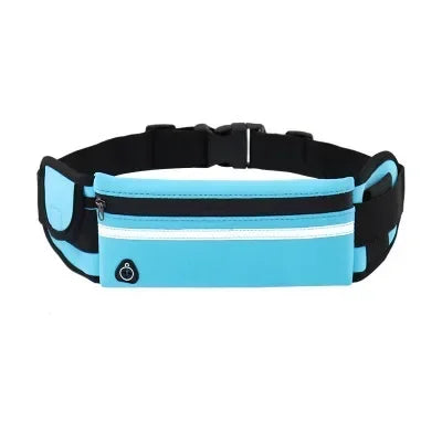 HOMEFISH New Waterproof Sports Waist Bag, Dedicated Close-Fitting Waist Pack for Running and Cycling, Multifunctional Portable