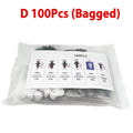 Auto Fastener Clip Mixed Car Body Push Retainer Pin Rivet Bumper Door Trim Panel Fastener Kit Car Clip 100/50 Box /Bag packaging