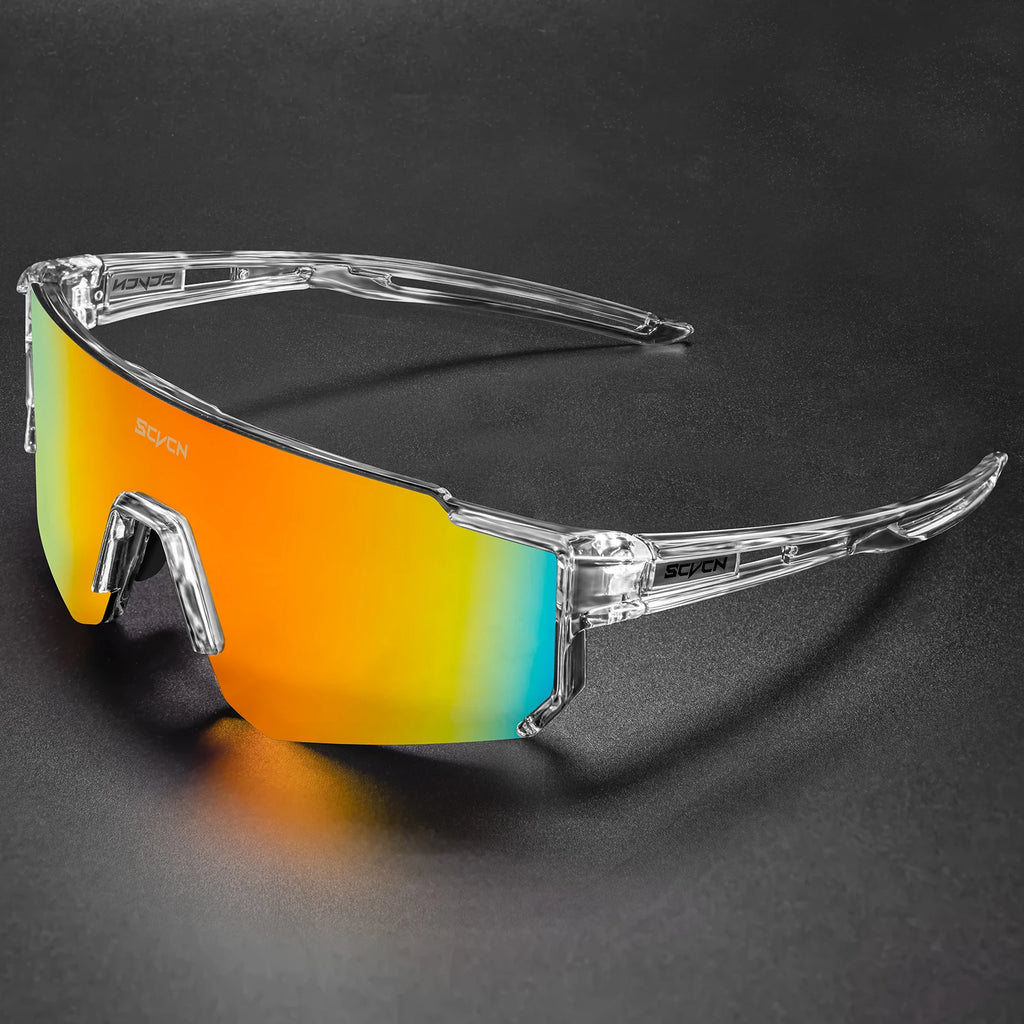 SCVCN new Outdoor Cycling Sunglasses Men MTB Bike Glasses  Sports Mountain Climbing fishing Women Bicycle Cycling UV400 Goggles