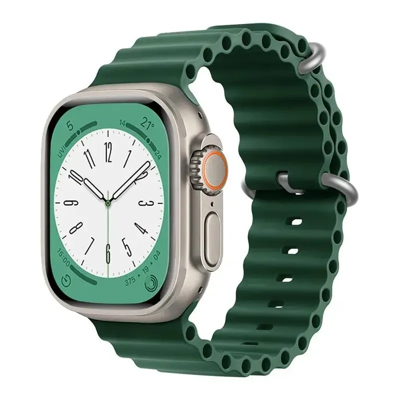 Ocean Straps for Apple Watch Band 44mm 40mm 45mm 49mm 41mm 42mm 38mm 46mm bracelet correa iWatch series 7 6 3 se 8 Ultra 2 9 10