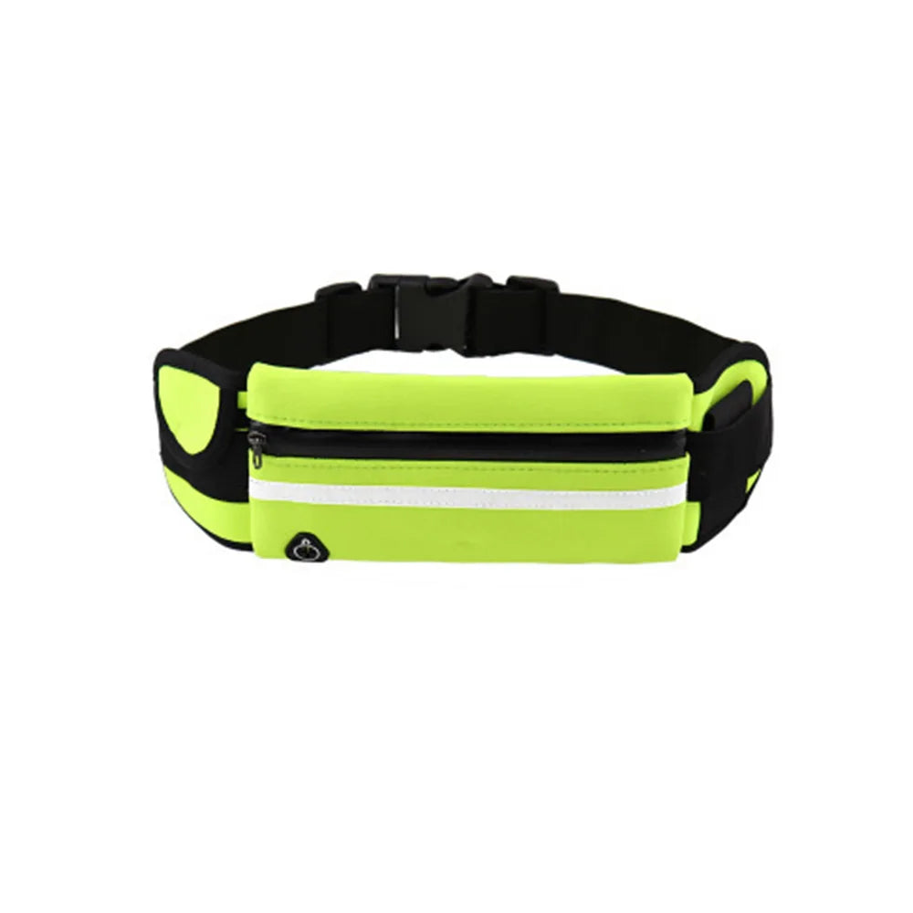 HOMEFISH New Waterproof Sports Waist Bag, Dedicated Close-Fitting Waist Pack for Running and Cycling, Multifunctional Portable