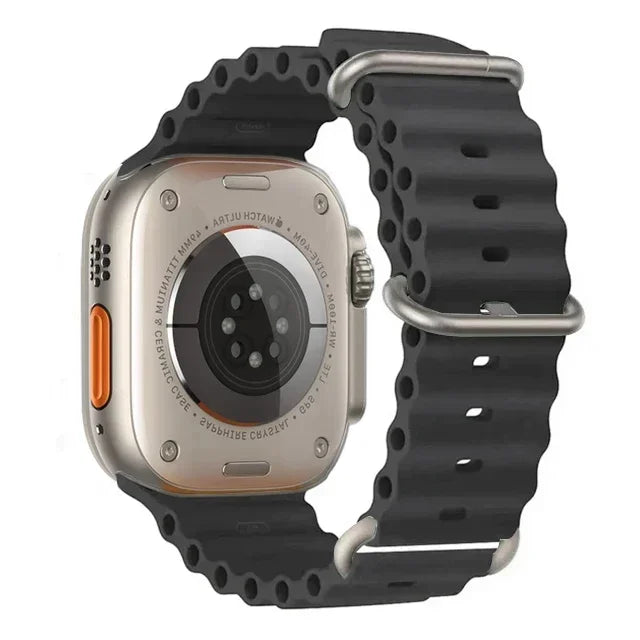 Ocean Straps for Apple Watch Band 44mm 40mm 45mm 49mm 41mm 42mm 38mm 46mm bracelet correa iWatch series 7 6 3 se 8 Ultra 2 9 10