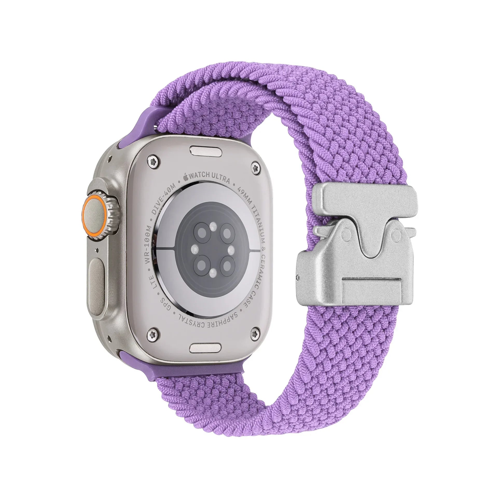 Braided Strap For Apple Watch Band 44mm 40mm 45mm 49mm 41mm 46mm 42mm Bracelet iWatch Series Ultra2 10 9 SE 8 7 65 Magnetic Band