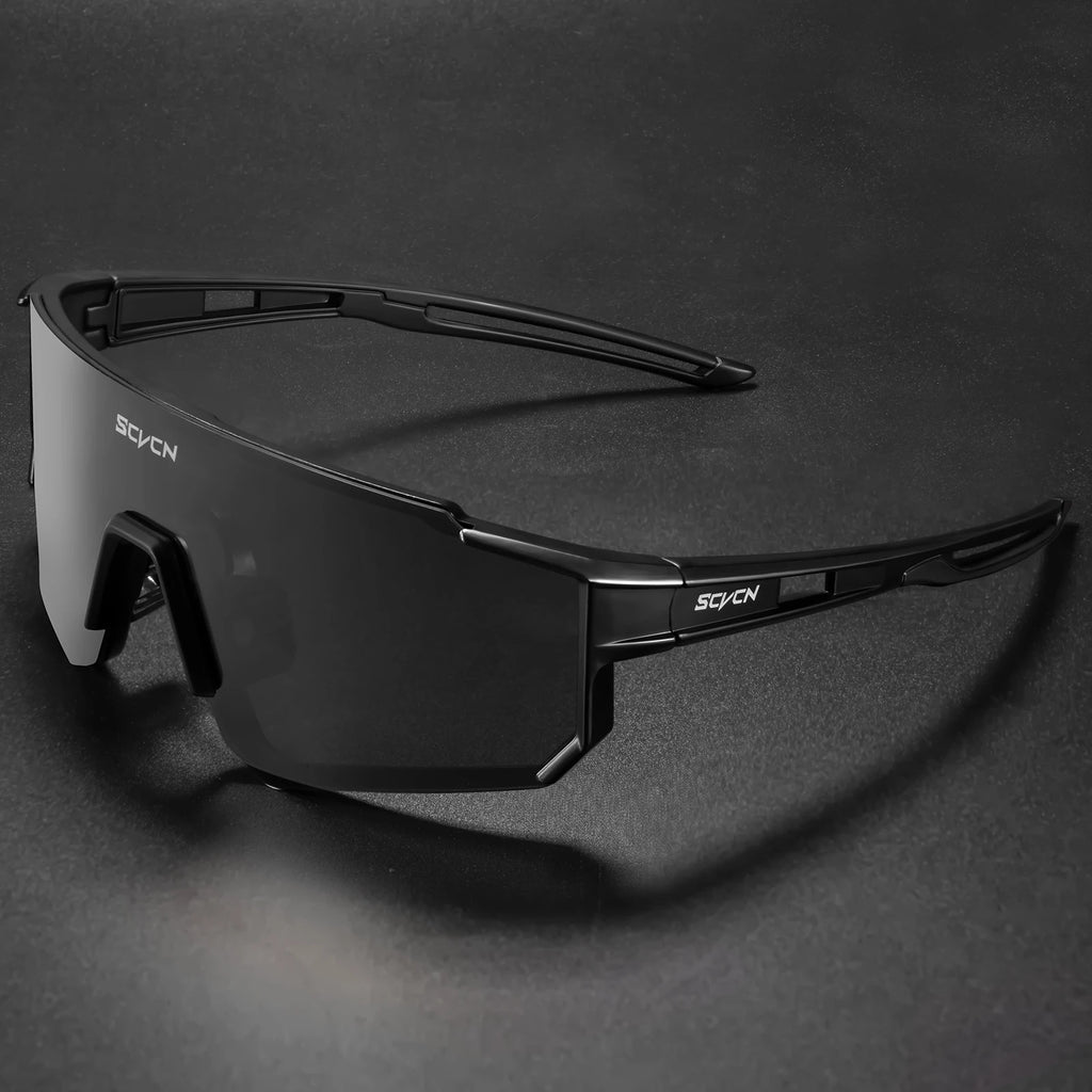 SCVCN new Outdoor Cycling Sunglasses Men MTB Bike Glasses  Sports Mountain Climbing fishing Women Bicycle Cycling UV400 Goggles
