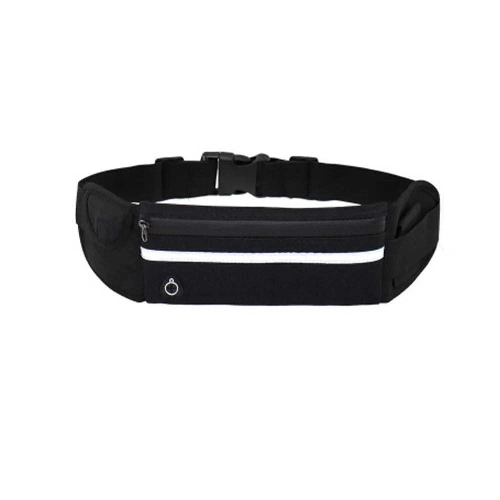 HOMEFISH New Waterproof Sports Waist Bag, Dedicated Close-Fitting Waist Pack for Running and Cycling, Multifunctional Portable