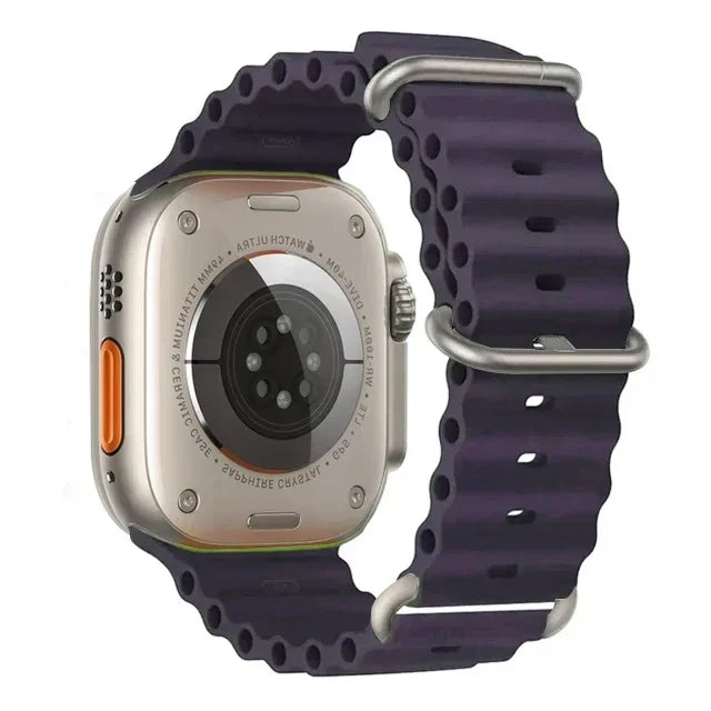 Ocean Straps for Apple Watch Band 44mm 40mm 45mm 49mm 41mm 42mm 38mm 46mm bracelet correa iWatch series 7 6 3 se 8 Ultra 2 9 10