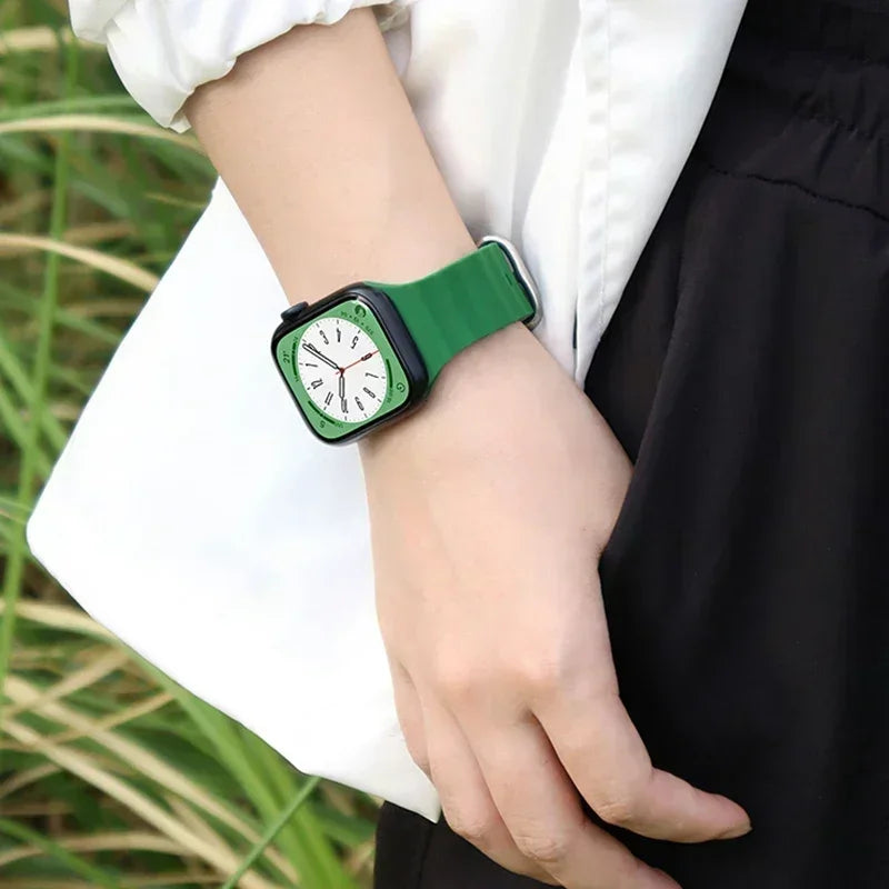 Ocean Straps for Apple Watch Band 44mm 40mm 45mm 49mm 41mm 42mm 38mm 46mm bracelet correa iWatch series 7 6 3 se 8 Ultra 2 9 10