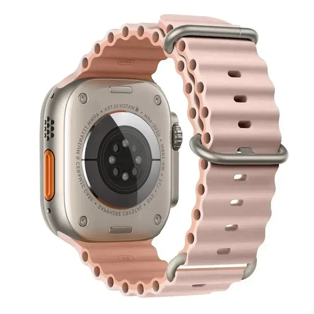 Ocean Straps for Apple Watch Band 44mm 40mm 45mm 49mm 41mm 42mm 38mm 46mm bracelet correa iWatch series 7 6 3 se 8 Ultra 2 9 10