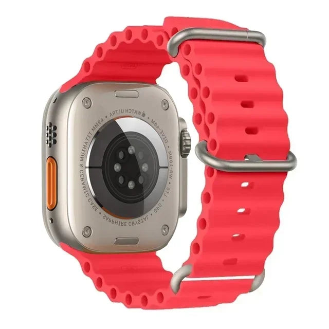 Ocean Straps for Apple Watch Band 44mm 40mm 45mm 49mm 41mm 42mm 38mm 46mm bracelet correa iWatch series 7 6 3 se 8 Ultra 2 9 10