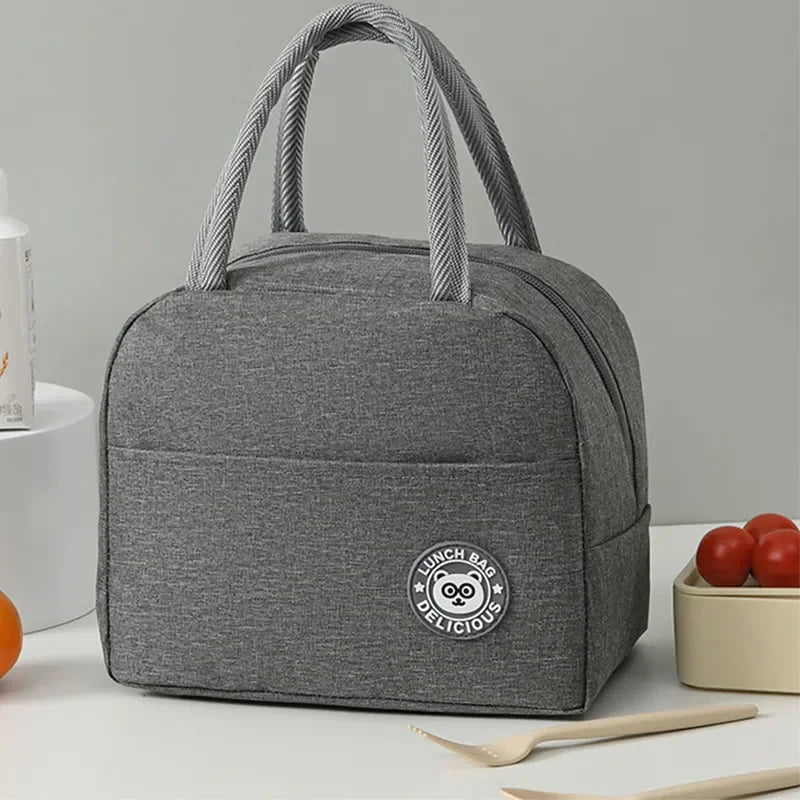 Insulated Lunch Bag Insulation Bento Pack Aluminum Foil Rice Bag Meal Pack Ice Pack Student Bento Lunch Handbag Insulation