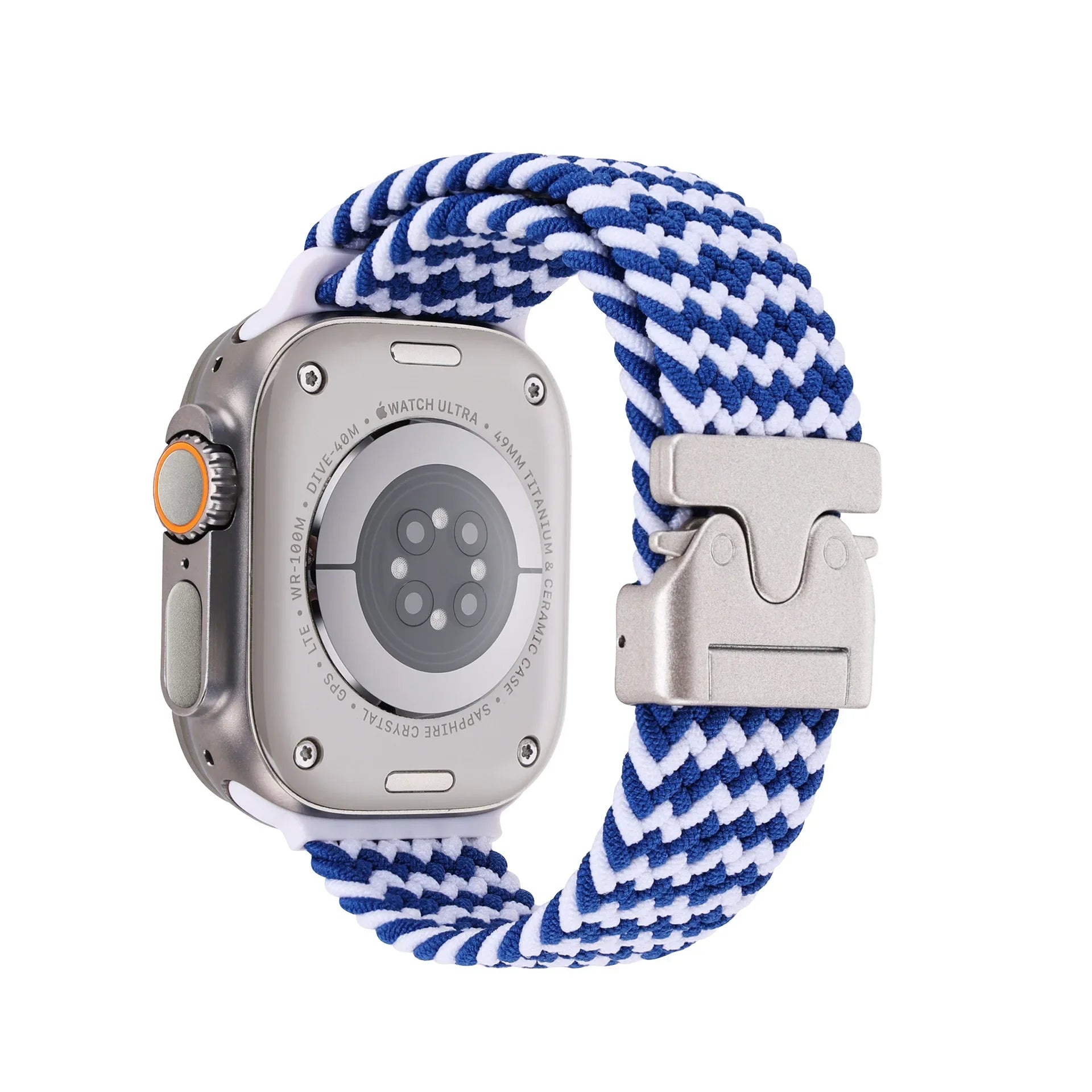 Braided Strap For Apple Watch Band 44mm 40mm 45mm 49mm 41mm 46mm 42mm Bracelet iWatch Series Ultra2 10 9 SE 8 7 65 Magnetic Band