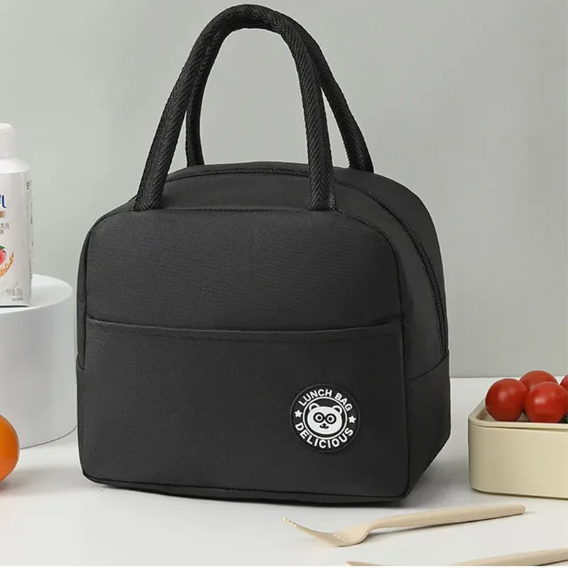 Insulated Lunch Bag Insulation Bento Pack Aluminum Foil Rice Bag Meal Pack Ice Pack Student Bento Lunch Handbag Insulation
