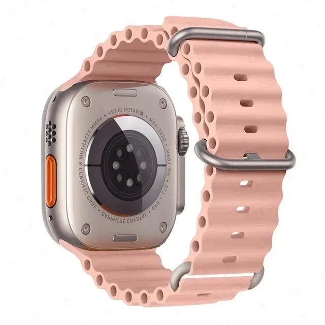 Ocean Straps for Apple Watch Band 44mm 40mm 45mm 49mm 41mm 42mm 38mm 46mm bracelet correa iWatch series 7 6 3 se 8 Ultra 2 9 10