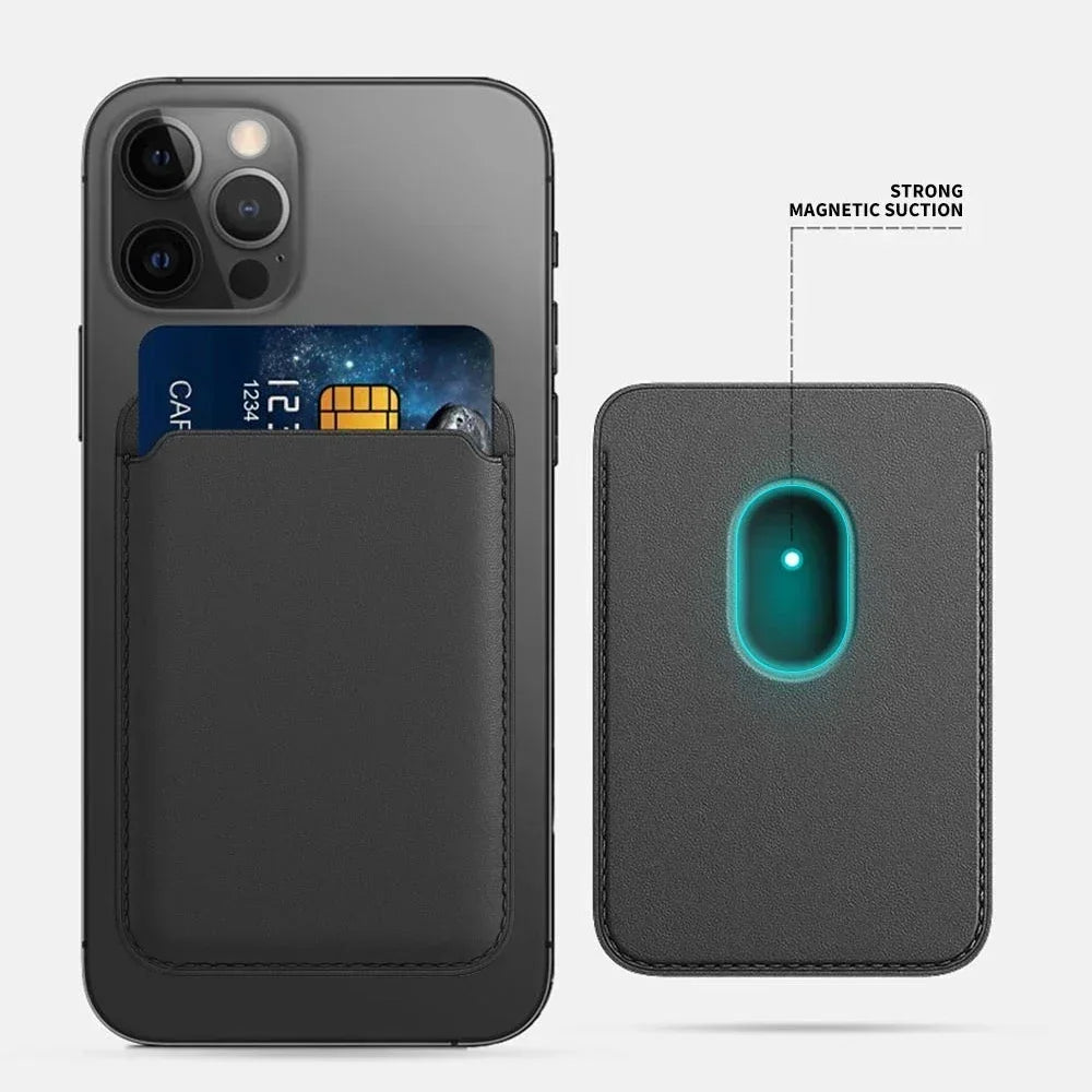 Luxury Magnetic Leather Wallet Case for iPhone 17/16/15/14/13/12 pro Max - Card Holder Phone Bag Cover Accessory