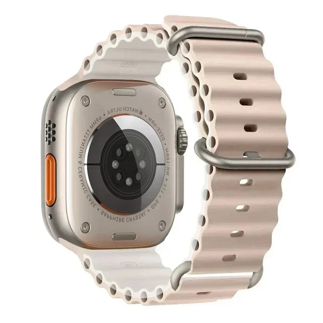 Ocean Straps for Apple Watch Band 44mm 40mm 45mm 49mm 41mm 42mm 38mm 46mm bracelet correa iWatch series 7 6 3 se 8 Ultra 2 9 10