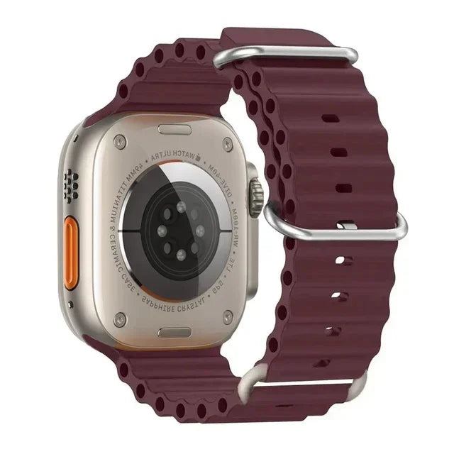 Ocean Straps for Apple Watch Band 44mm 40mm 45mm 49mm 41mm 42mm 38mm 46mm bracelet correa iWatch series 7 6 3 se 8 Ultra 2 9 10