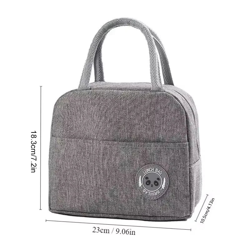 Insulated Lunch Bag Insulation Bento Pack Aluminum Foil Rice Bag Meal Pack Ice Pack Student Bento Lunch Handbag Insulation