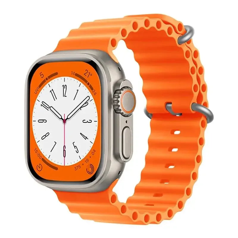 Ocean Straps for Apple Watch Band 44mm 40mm 45mm 49mm 41mm 42mm 38mm 46mm bracelet correa iWatch series 7 6 3 se 8 Ultra 2 9 10
