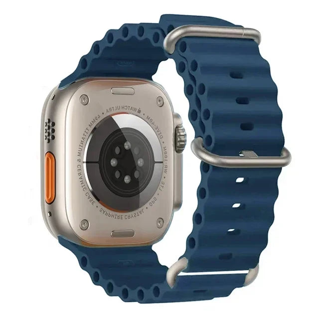 Ocean Straps for Apple Watch Band 44mm 40mm 45mm 49mm 41mm 42mm 38mm 46mm bracelet correa iWatch series 7 6 3 se 8 Ultra 2 9 10