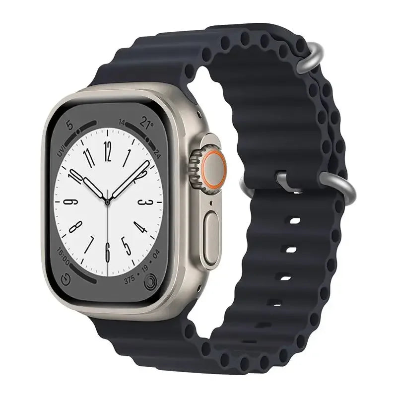Ocean Straps for Apple Watch Band 44mm 40mm 45mm 49mm 41mm 42mm 38mm 46mm bracelet correa iWatch series 7 6 3 se 8 Ultra 2 9 10