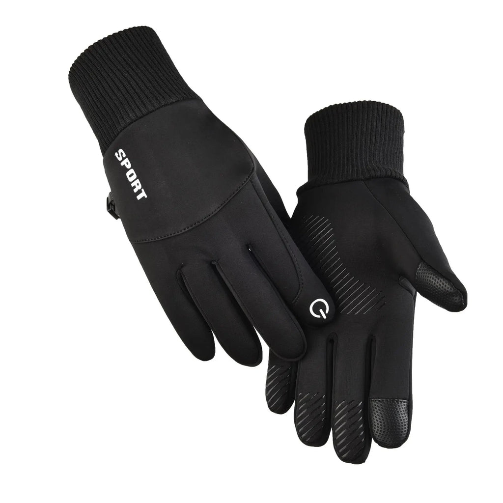 Waterproof Thermal Touch Screen Winter Gloves - Warm Sport Gloves for Men Women (Running Cycling Ski)