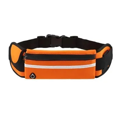 HOMEFISH New Waterproof Sports Waist Bag, Dedicated Close-Fitting Waist Pack for Running and Cycling, Multifunctional Portable