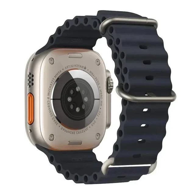 Ocean Straps for Apple Watch Band 44mm 40mm 45mm 49mm 41mm 42mm 38mm 46mm bracelet correa iWatch series 7 6 3 se 8 Ultra 2 9 10