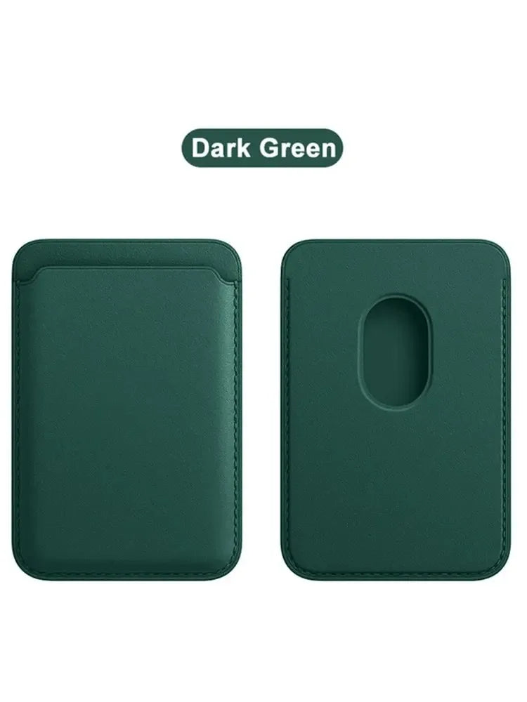 Leather Wallet Case For iPhone 15 Pro Max Magsafe Wallet Leather Compatible For iPhone 14 13 12 Card Holder with MagSafe Magnet