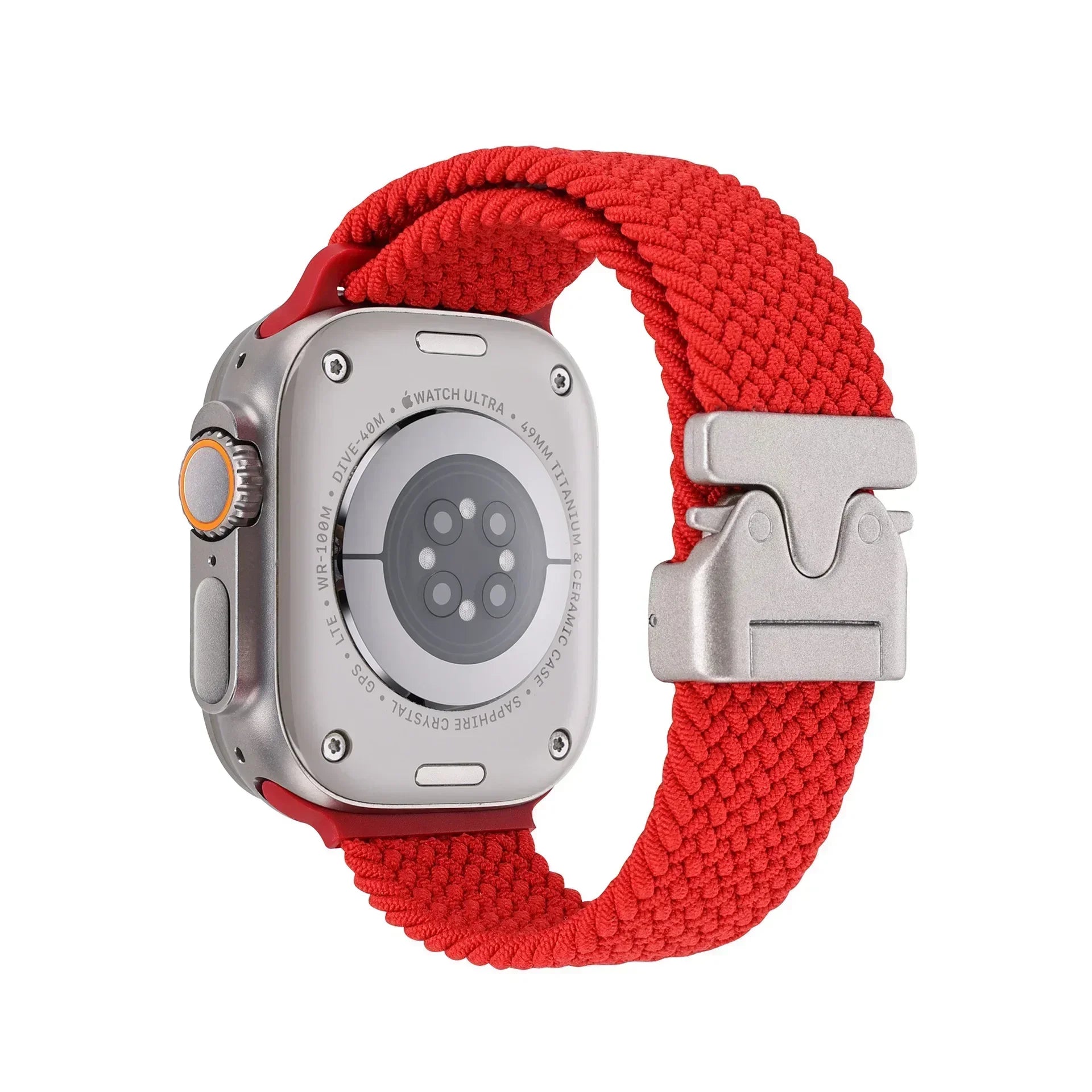 Braided Strap For Apple Watch Band 44mm 40mm 45mm 49mm 41mm 46mm 42mm Bracelet iWatch Series Ultra2 10 9 SE 8 7 65 Magnetic Band
