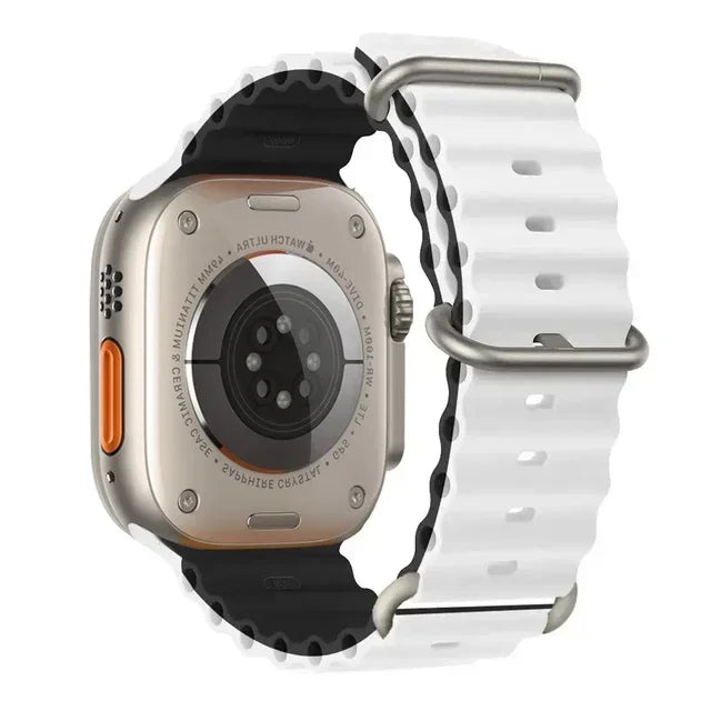Ocean Straps for Apple Watch Band 44mm 40mm 45mm 49mm 41mm 42mm 38mm 46mm bracelet correa iWatch series 7 6 3 se 8 Ultra 2 9 10