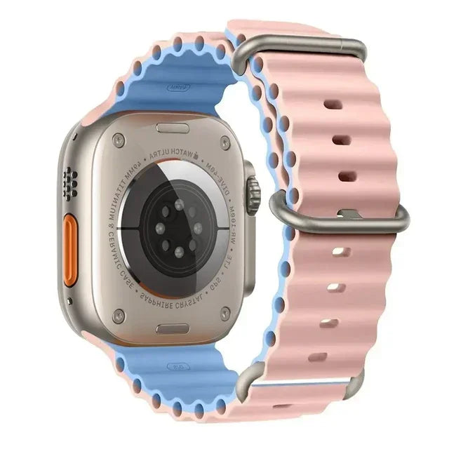 Ocean Straps for Apple Watch Band 44mm 40mm 45mm 49mm 41mm 42mm 38mm 46mm bracelet correa iWatch series 7 6 3 se 8 Ultra 2 9 10