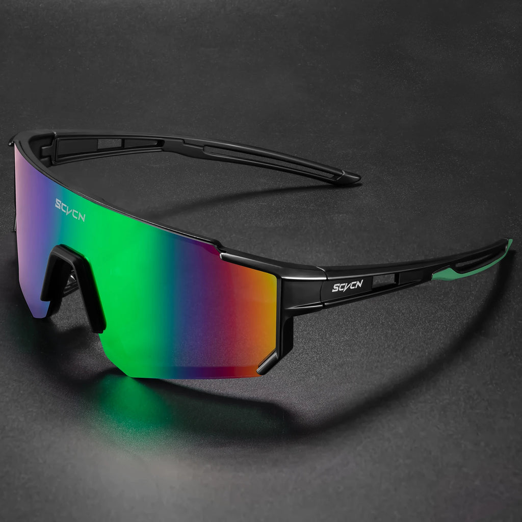SCVCN new Outdoor Cycling Sunglasses Men MTB Bike Glasses  Sports Mountain Climbing fishing Women Bicycle Cycling UV400 Goggles