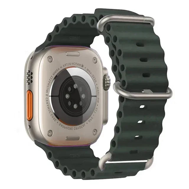Ocean Straps for Apple Watch Band 44mm 40mm 45mm 49mm 41mm 42mm 38mm 46mm bracelet correa iWatch series 7 6 3 se 8 Ultra 2 9 10