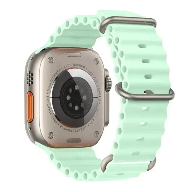Ocean Straps for Apple Watch Band 44mm 40mm 45mm 49mm 41mm 42mm 38mm 46mm bracelet correa iWatch series 7 6 3 se 8 Ultra 2 9 10