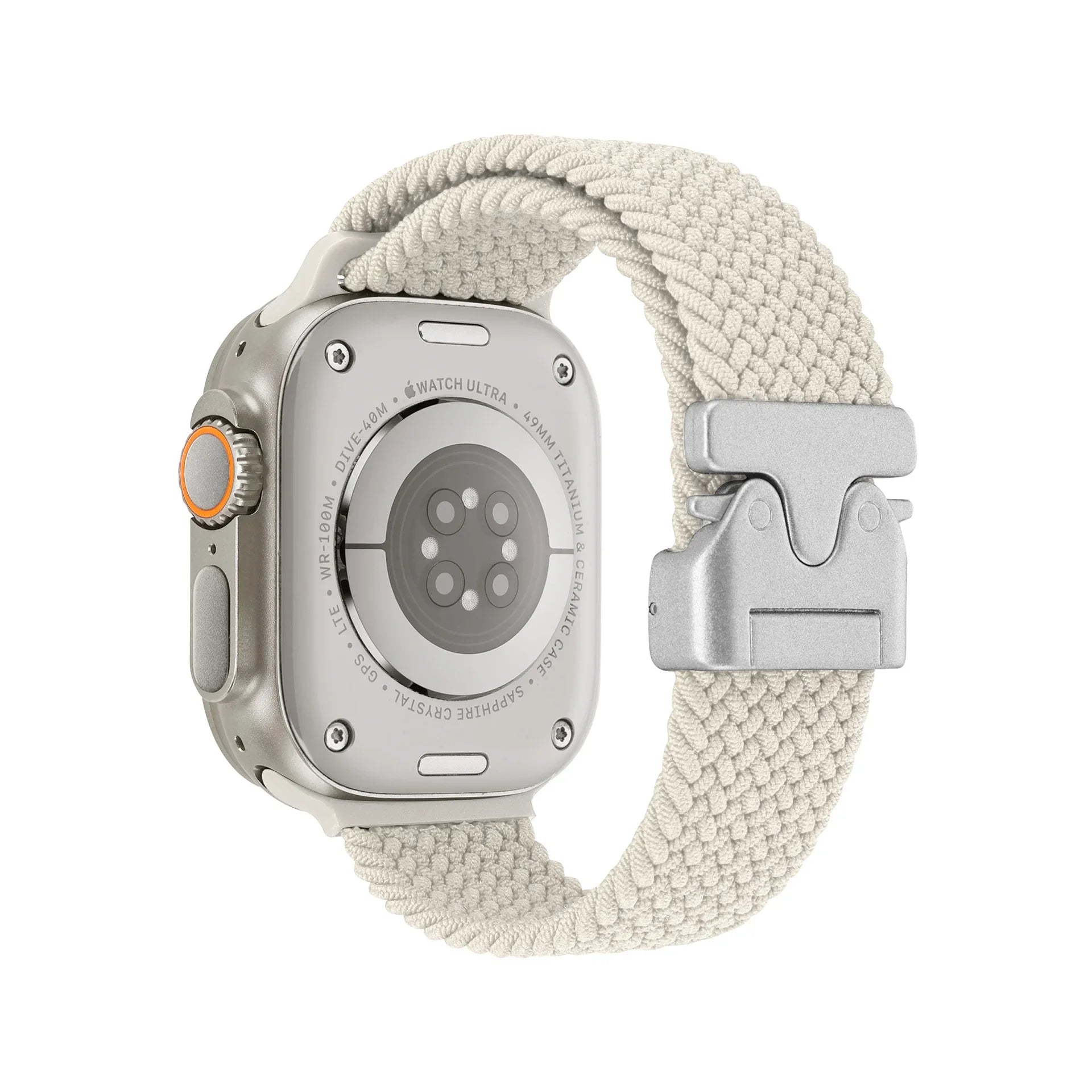 Braided Strap For Apple Watch Band 44mm 40mm 45mm 49mm 41mm 46mm 42mm Bracelet iWatch Series Ultra2 10 9 SE 8 7 65 Magnetic Band