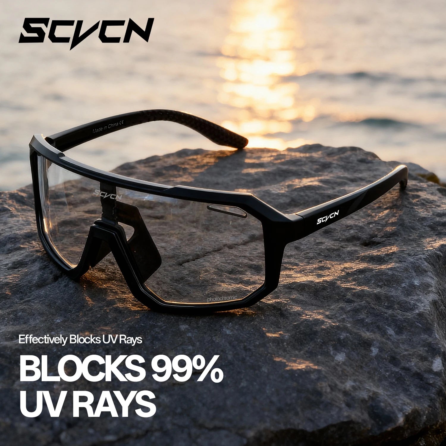 SCVCN HOT MTB Cycling Glasses for Men Women Outdoor Sports Running Drving Sunglasses UV400 Road Running Bike Bicycle Goggles