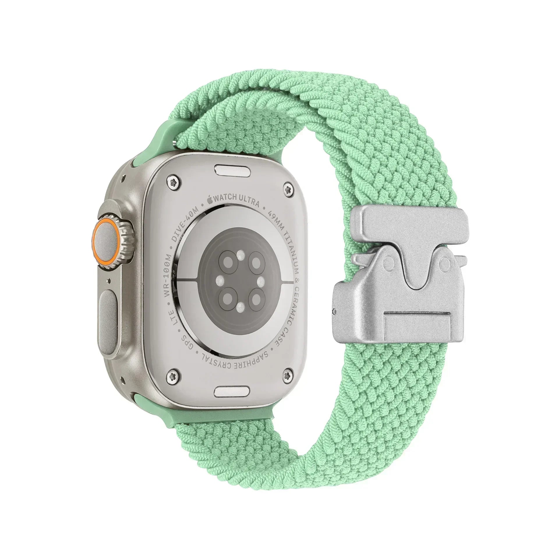 Braided Strap For Apple Watch Band 44mm 40mm 45mm 49mm 41mm 46mm 42mm Bracelet iWatch Series Ultra2 10 9 SE 8 7 65 Magnetic Band