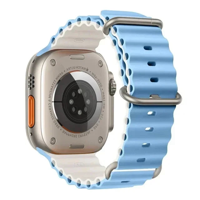 Ocean Straps for Apple Watch Band 44mm 40mm 45mm 49mm 41mm 42mm 38mm 46mm bracelet correa iWatch series 7 6 3 se 8 Ultra 2 9 10