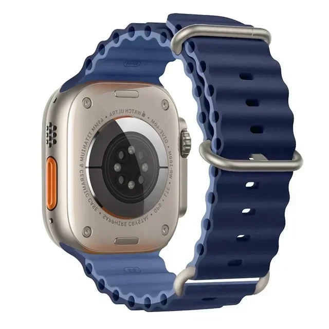 Ocean Straps for Apple Watch Band 44mm 40mm 45mm 49mm 41mm 42mm 38mm 46mm bracelet correa iWatch series 7 6 3 se 8 Ultra 2 9 10