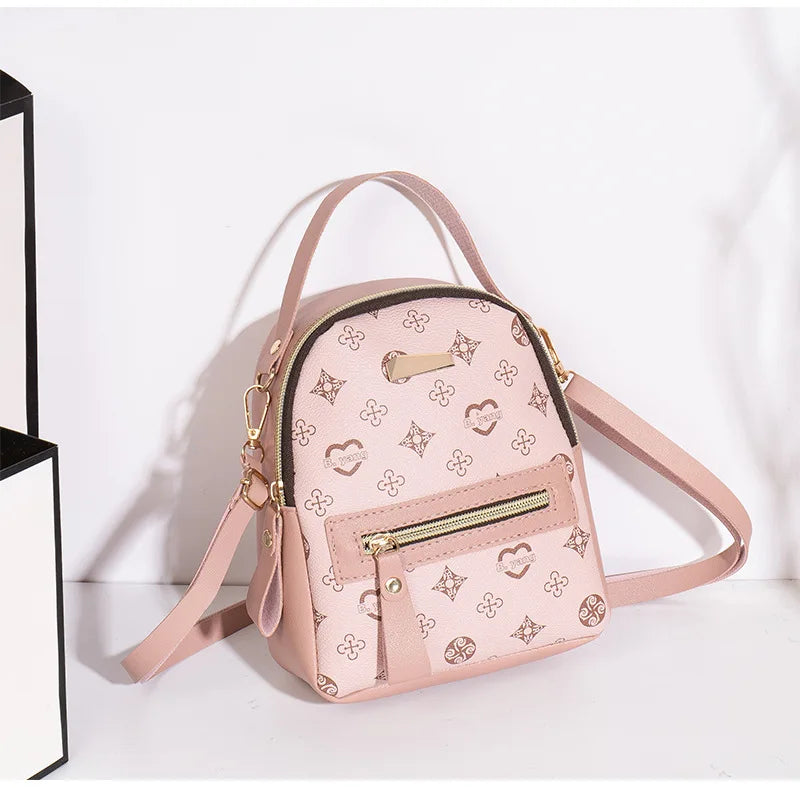 Flower backpack 2022 ladies bag fashion backpack women's bag bag women's fresh and sweet student school bag